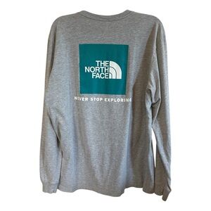 THE NORTH FACE Long Sleeve Logo Tee - Men’s Large